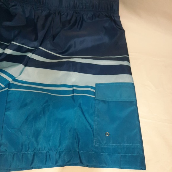 New Open Trails Men's Dark, Light, Royal Blue Swim Board Shorts XL - Picture 4 of 5
